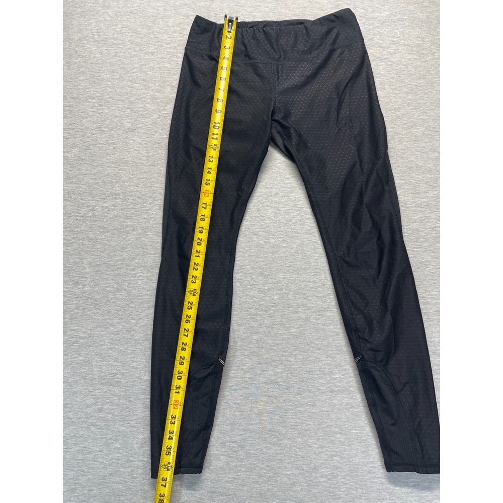 Kyodan Athletic Leggings Women Large Black Geometric Stretch Gym Training Yoga - Picture 15 of 16